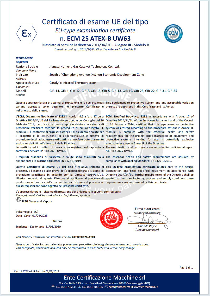 Почётный сертификат